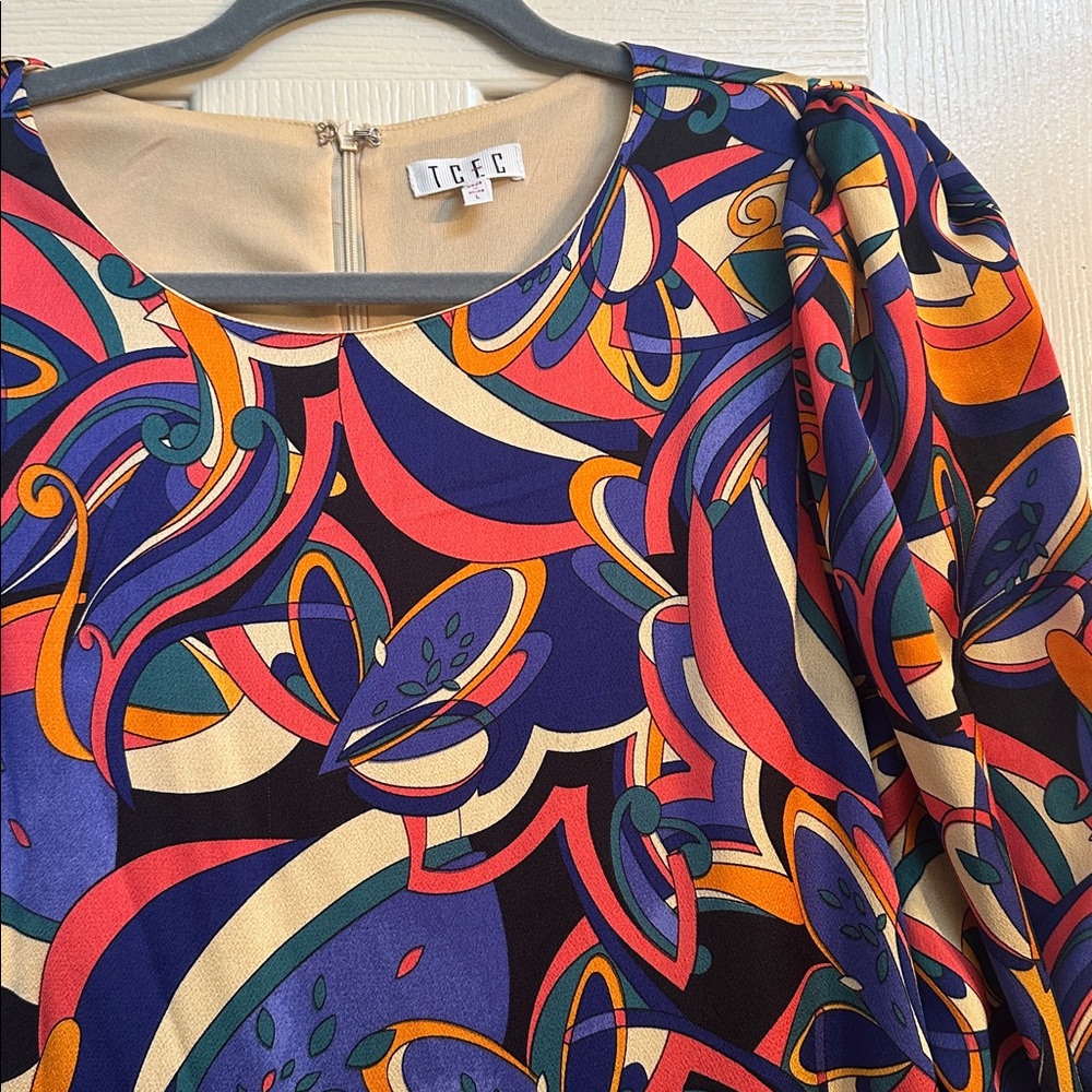 TCEC Multicolor Patterned Dress - Picture 2 of 6